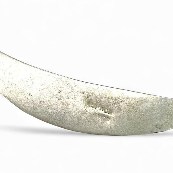 Vintage Bent Knudsen Denmark Sterling Silver Choker Necklace marked Inlaid - Picture 4 of 6